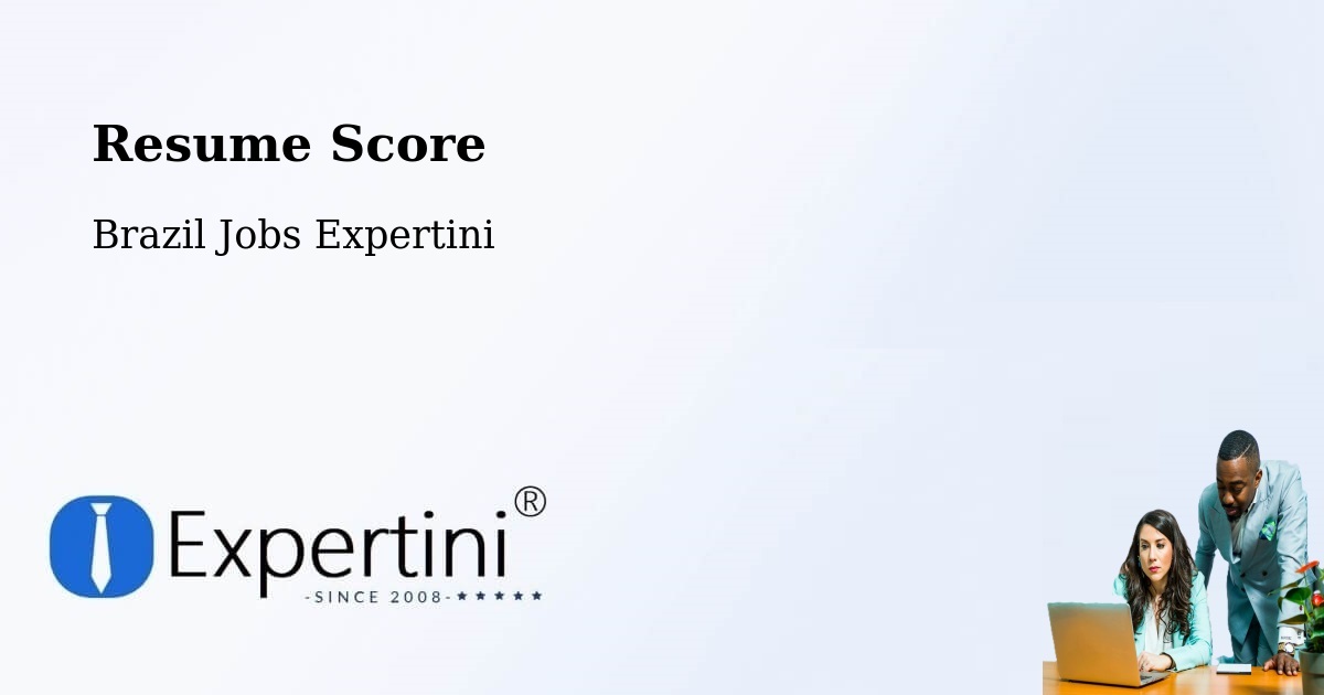 Resume Score & Job Description Match Tool – Pirajuí - Brazil Jobs Expertini